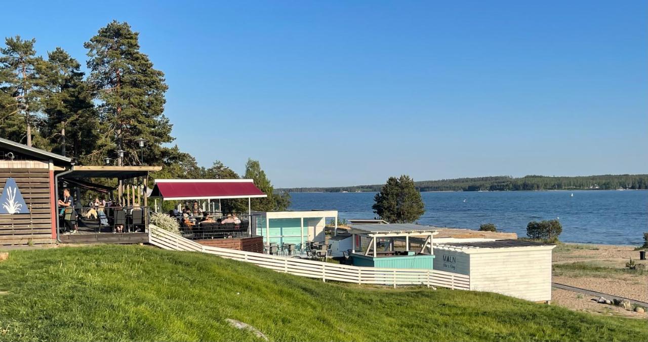 Hostel Hudiksvall Malnbaden Camping Exterior photo